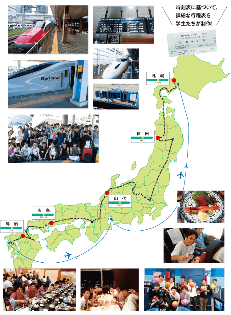 日本縦断研修旅行