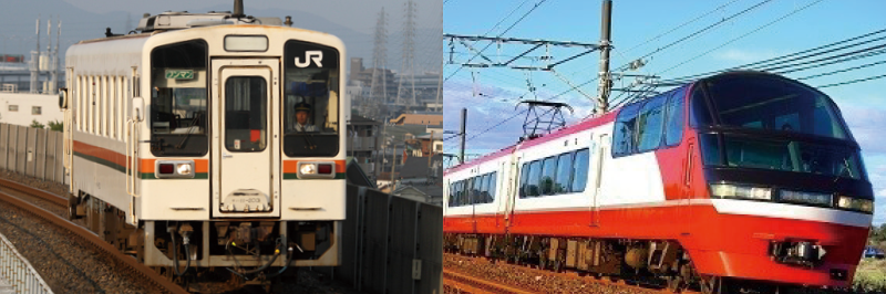 東海圏の鉄道7社を1日で乗り継いで、各鉄道会社を乗り比べよう！