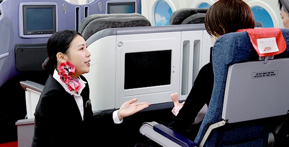 エアライン接客サービス コンテストイメージ