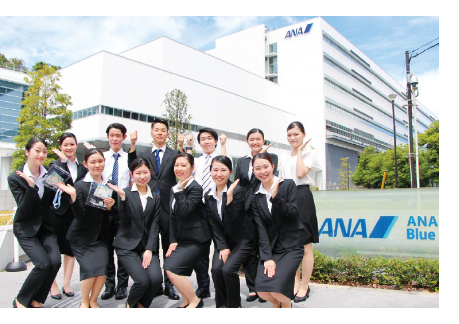 ANAグループの総合訓練施設「ANA Blue Base」を訪問
